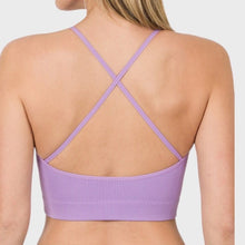 Load image into Gallery viewer, Ribbed Seamless Cropped Cami Top
