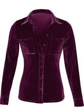 Load image into Gallery viewer, Jewel Tone Velvet Top (Online Exclusive PS)
