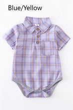 Load image into Gallery viewer, Plaid Romper (4 Colors)
