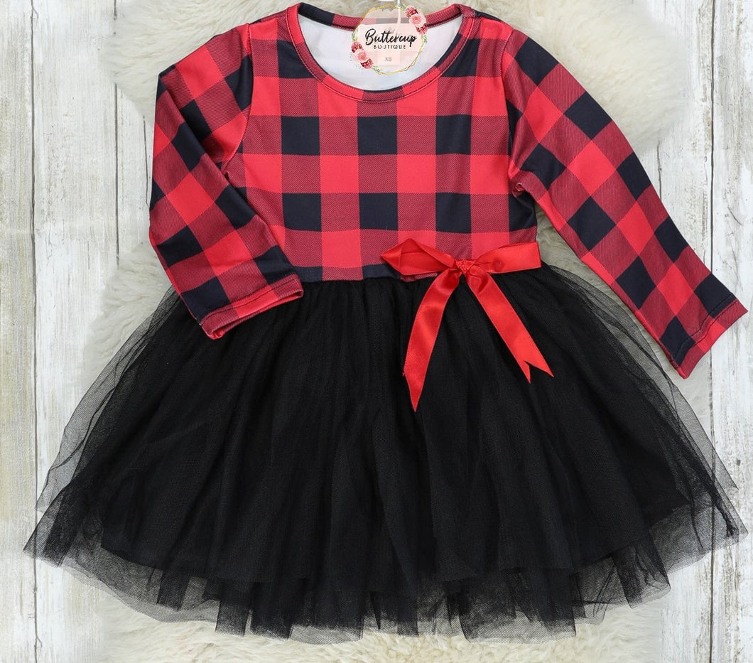 Buffalo Plaid Dress