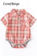 Load image into Gallery viewer, Plaid Romper (4 Colors)
