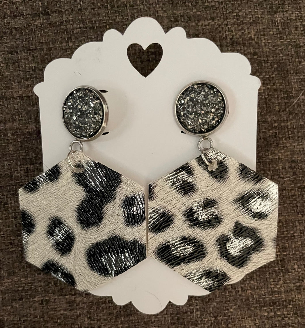 Leopard Earrings