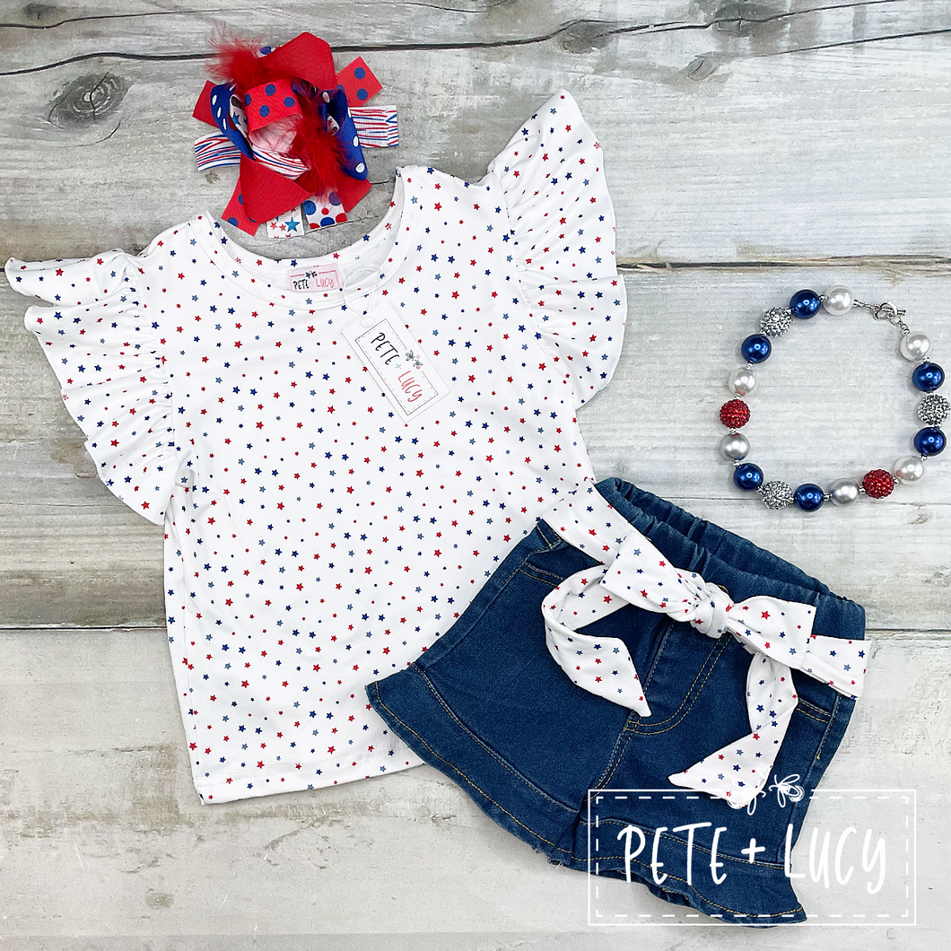 4th of July Short Set