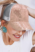 Load image into Gallery viewer, Crisscross Back Ponytail Baseball Cap
