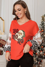 Load image into Gallery viewer, Leopard Christmas Knit Shirt
